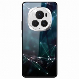 Hoesje Honor Magic 6 Pro Gehard Glasmoleculen