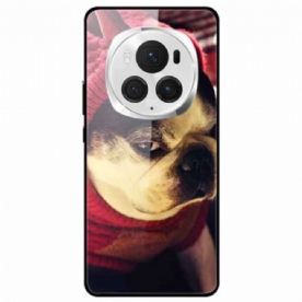 Hoesje Honor Magic 6 Pro Puppy Gehard Glas