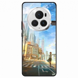 Hoesje Honor Magic 6 Pro Tokyo Gehard Glas