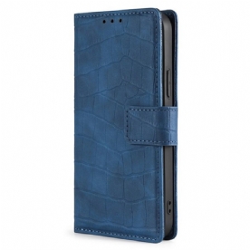 Leren Hoesje Voor Honor Magic 6 Pro Krokodiltextuur