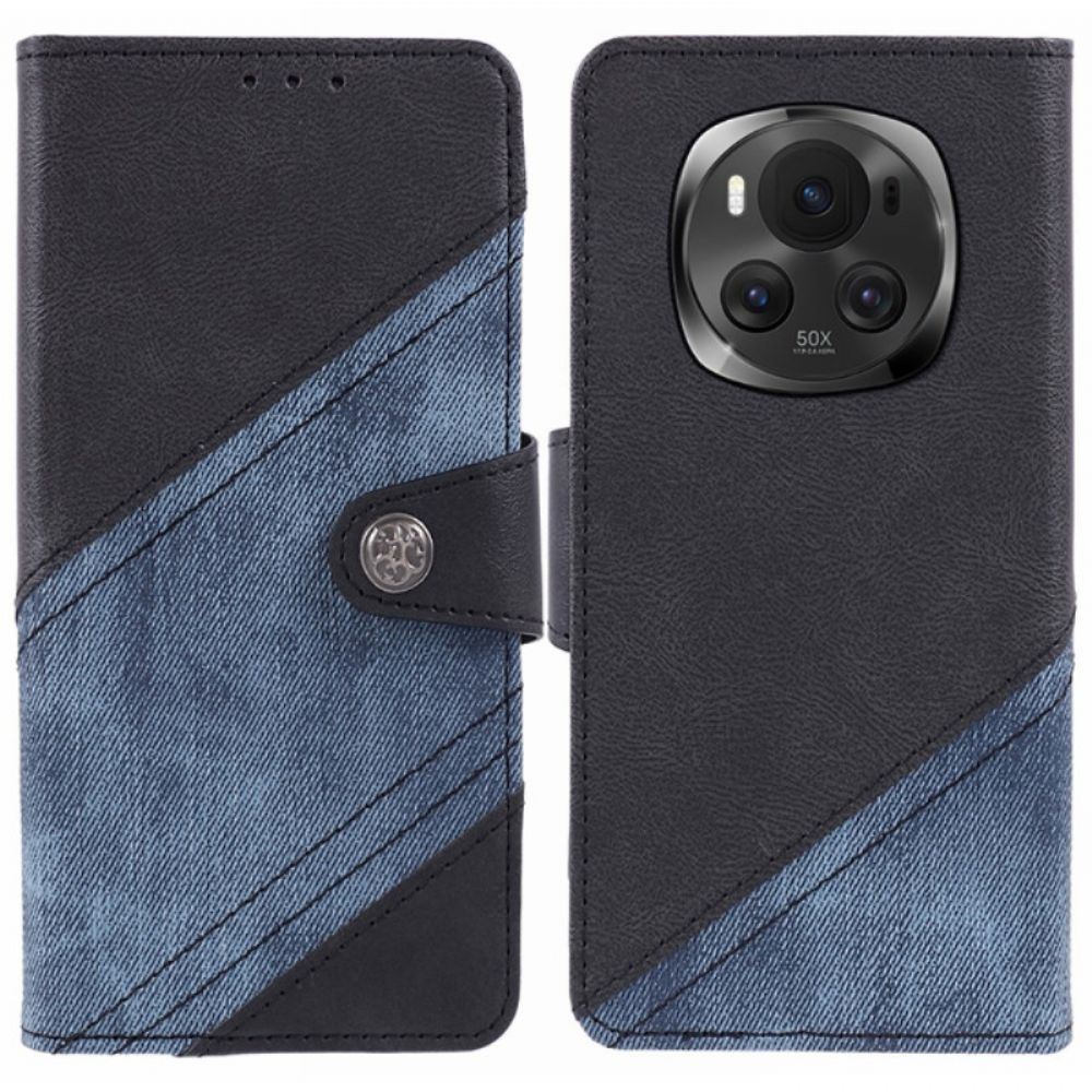 Leren Hoesje Voor Honor Magic 6 Pro Retrotextuur