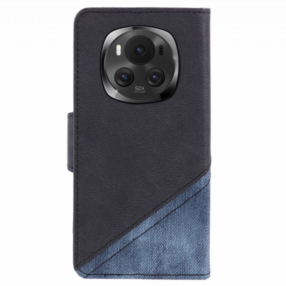 Leren Hoesje Voor Honor Magic 6 Pro Retrotextuur