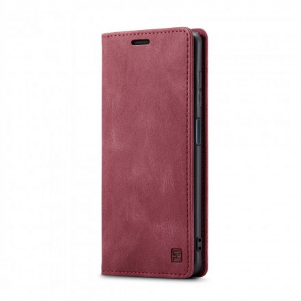 Bescherming Hoesje voor Samsung Galaxy S21 Ultra 5G Folio-hoesje Autspace Rfid-serie