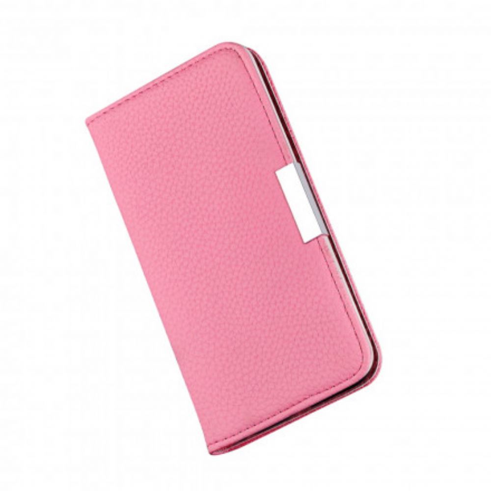 Bescherming Hoesje voor Samsung Galaxy S21 Ultra 5G Folio-hoesje Ultra Chique Litchi Kunstleer