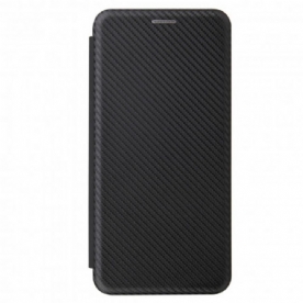 Bescherming Hoesje voor Samsung Galaxy S21 Ultra 5G Folio-hoesje Koolstofvezel