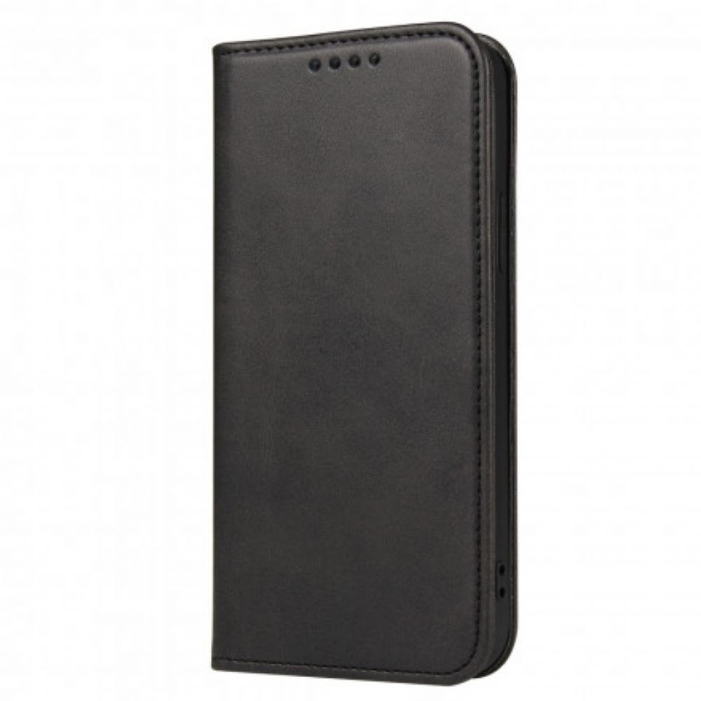 Bescherming Hoesje voor Samsung Galaxy S21 Ultra 5G Folio-hoesje Leereffect Business Style Plus