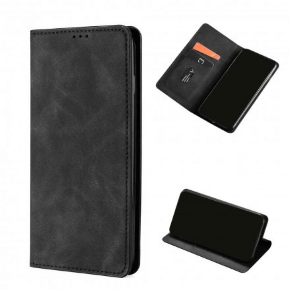 Bescherming Hoesje voor Samsung Galaxy S21 Ultra 5G Folio-hoesje Skin-touch