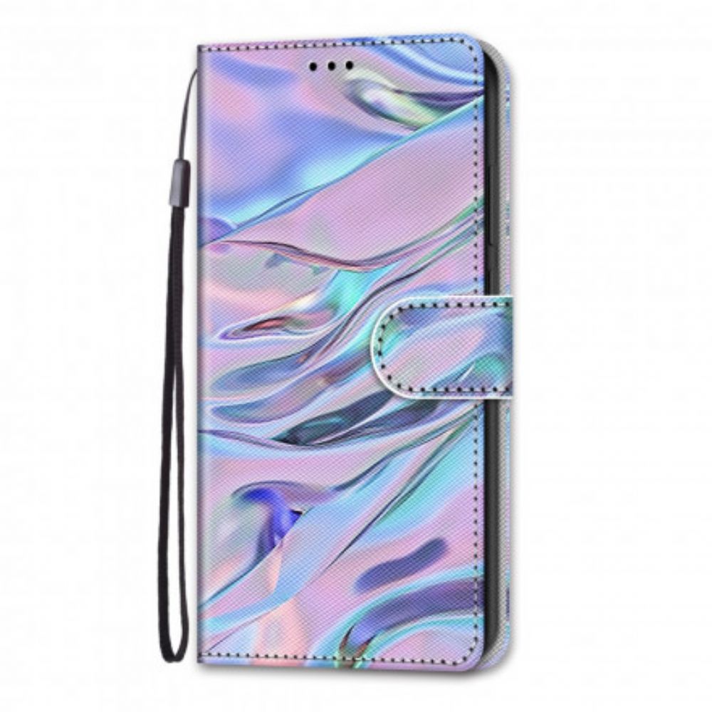 Flip Case voor Samsung Galaxy S21 Ultra 5G Als Verf