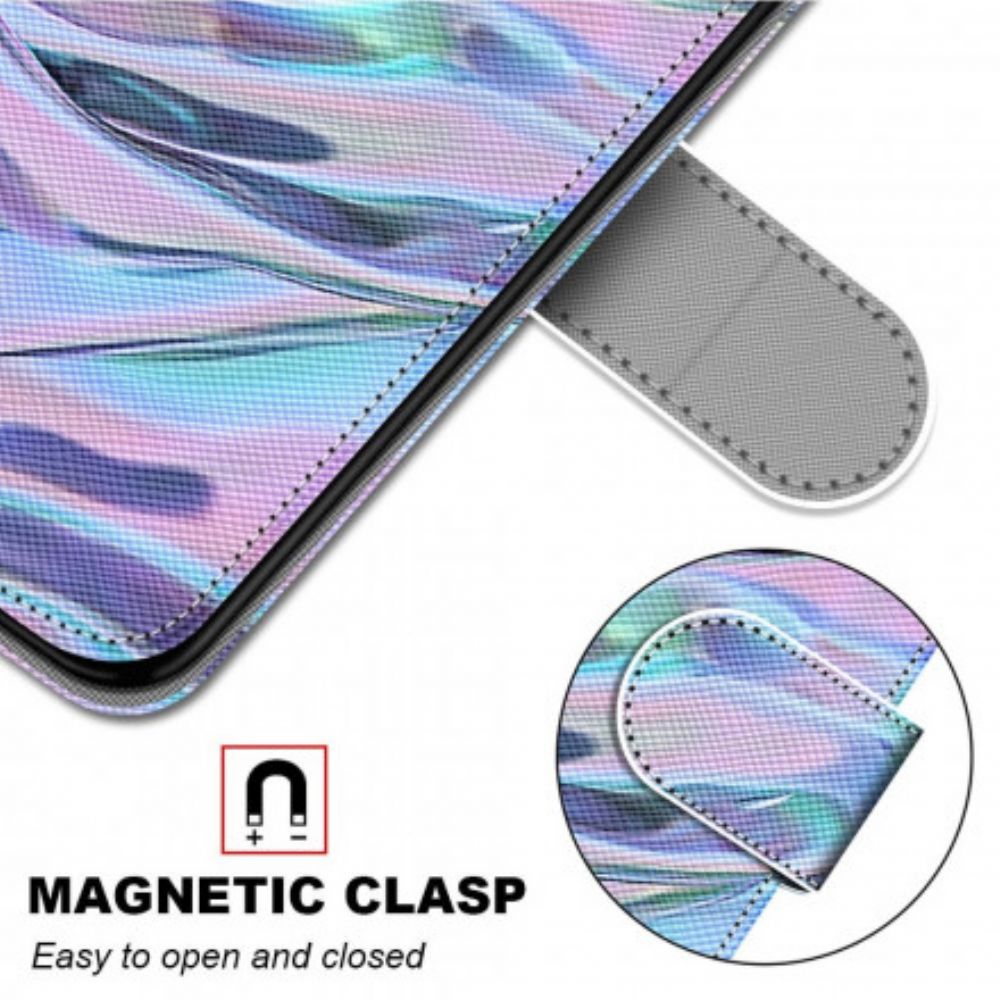 Flip Case voor Samsung Galaxy S21 Ultra 5G Als Verf