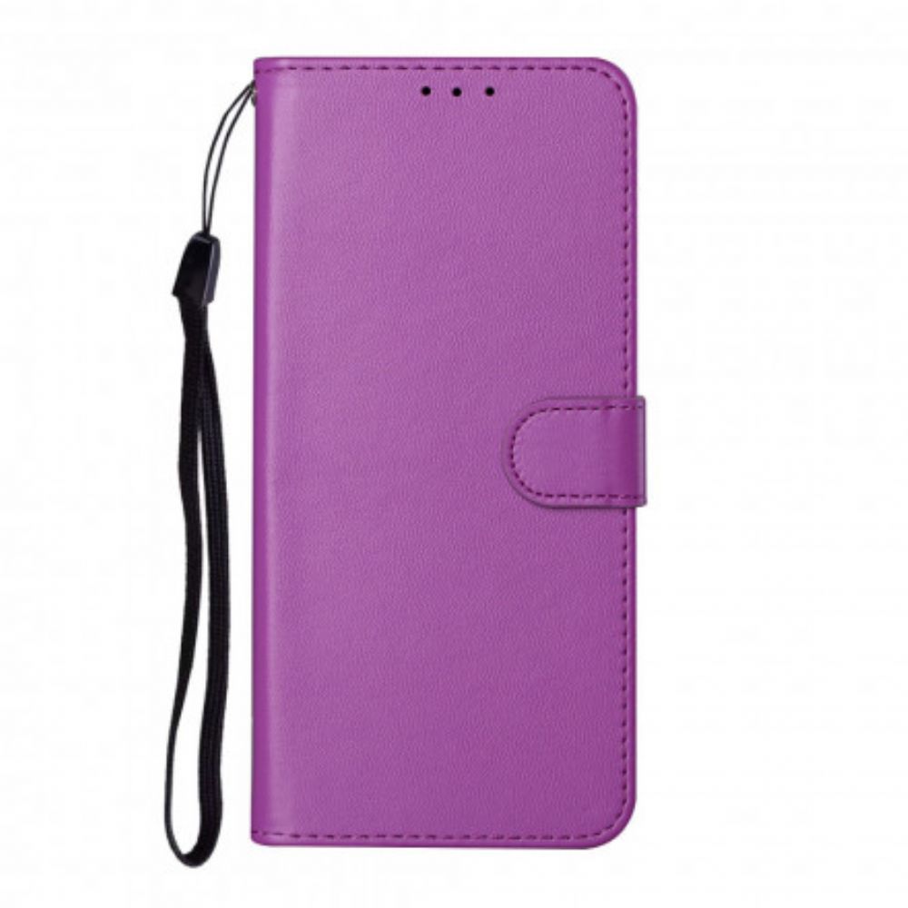 Flip Case voor Samsung Galaxy S21 Ultra 5G Uniek Ontwerp Met Koord