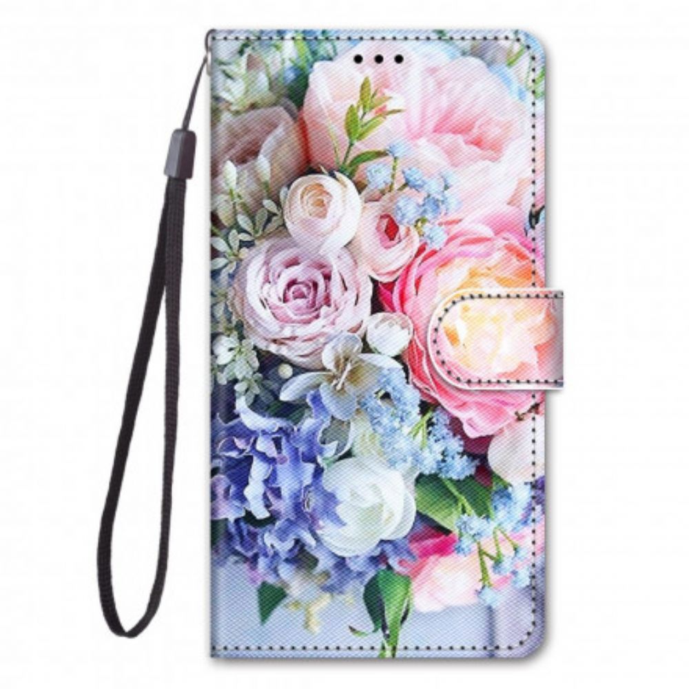 Folio-hoesje voor Samsung Galaxy S21 Ultra 5G Bloemenwonder