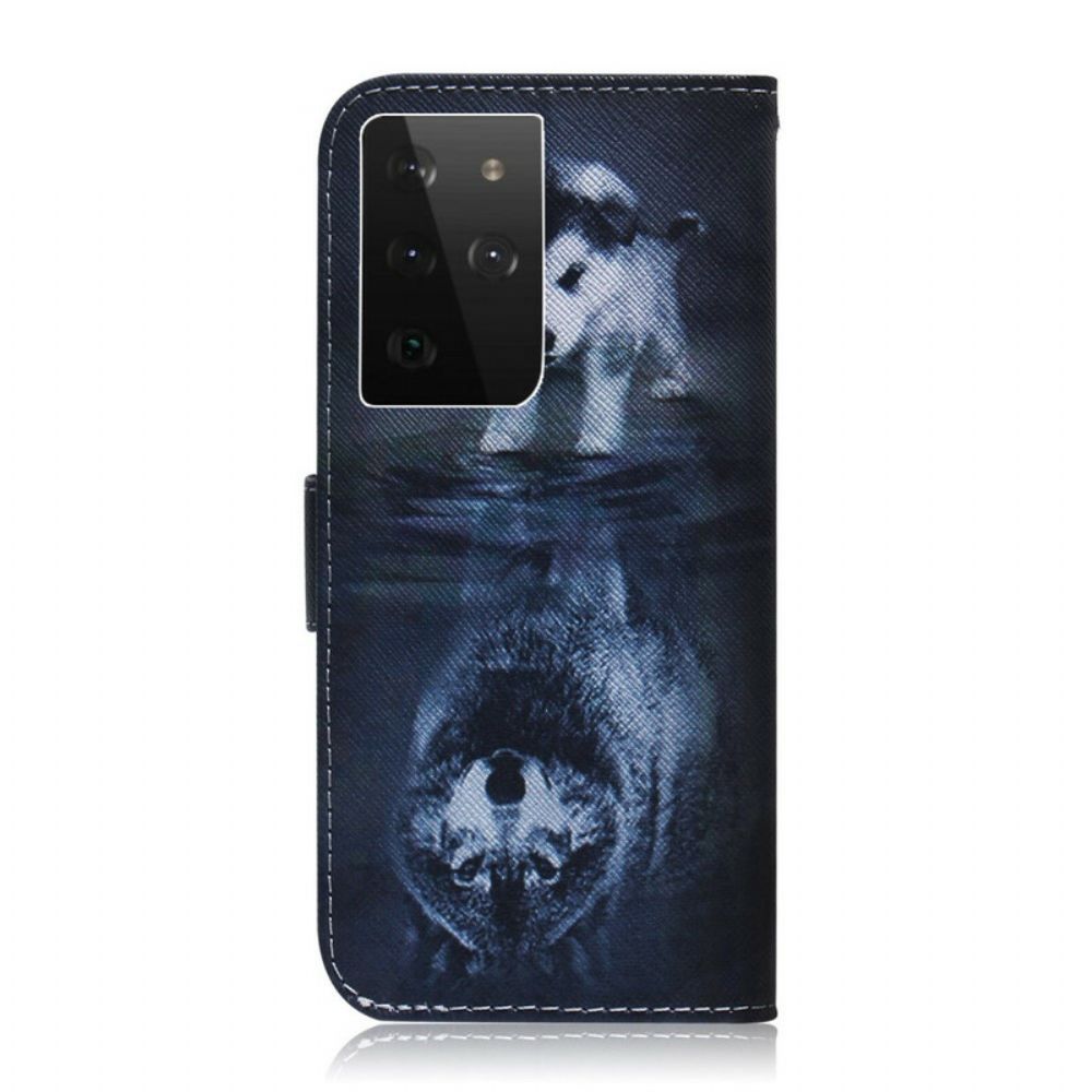 Folio-hoesje voor Samsung Galaxy S21 Ultra 5G Ernesto De Wolf