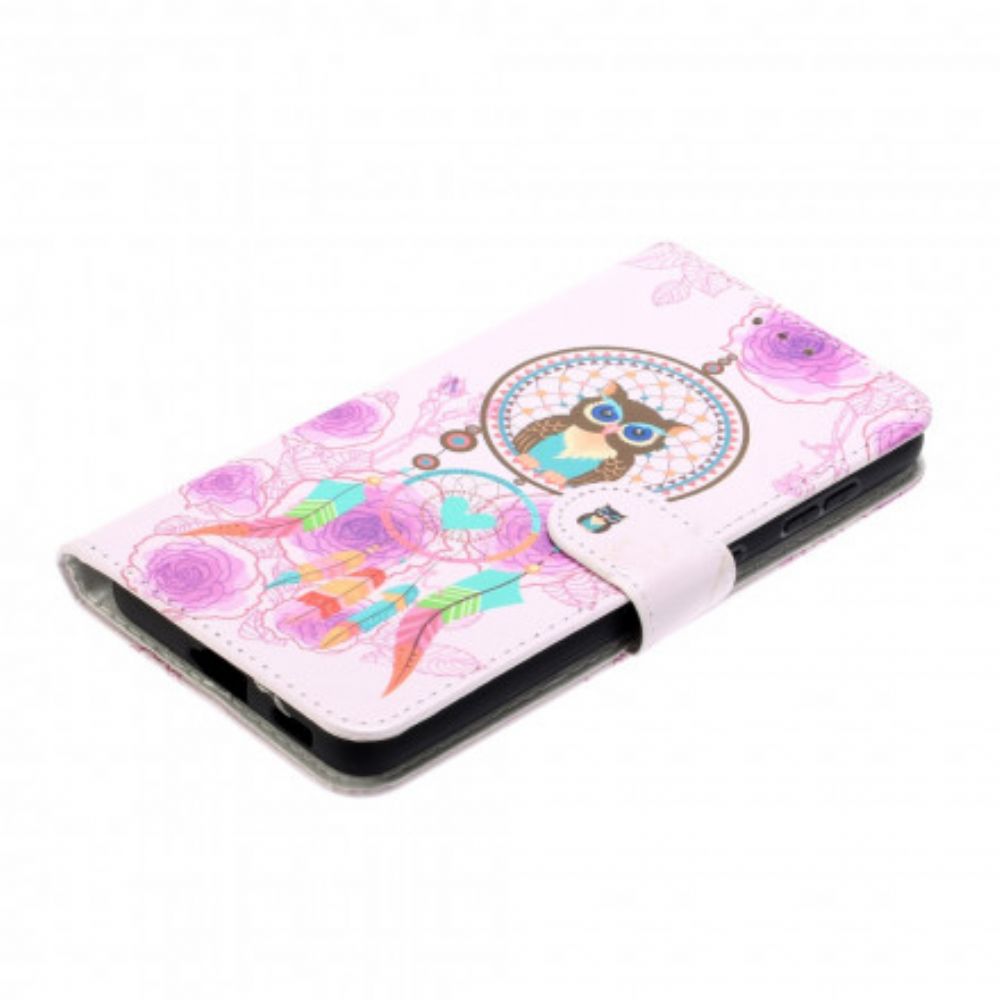 Folio-hoesje voor Samsung Galaxy S21 Ultra 5G Koning Uil