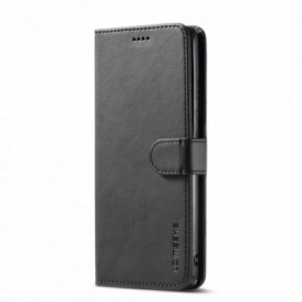 Folio-hoesje voor Samsung Galaxy S21 Ultra 5G Lc.imeeke Leereffect