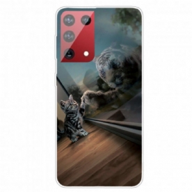 Hoesje voor Samsung Galaxy S21 Ultra 5G Katjesdroom