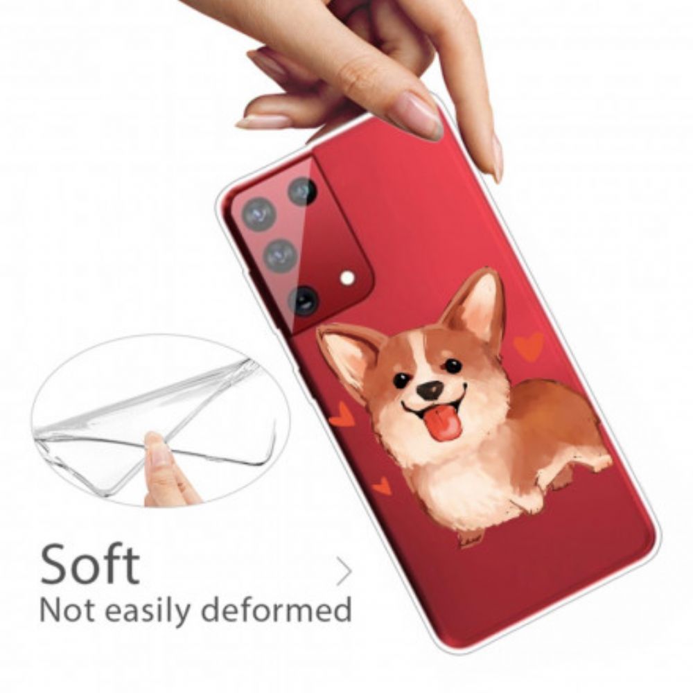 Hoesje voor Samsung Galaxy S21 Ultra 5G Mijn Kleine Hond