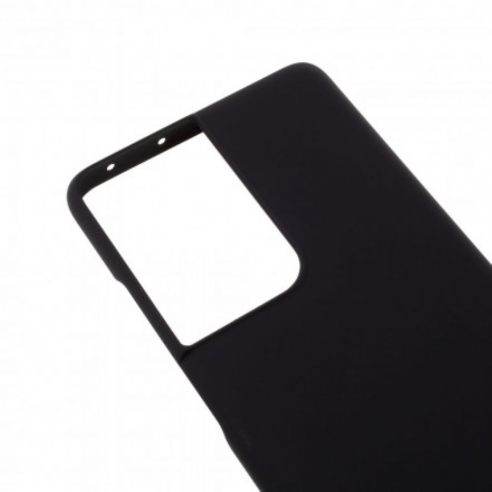 Hoesje voor Samsung Galaxy S21 Ultra 5G Rubber Meer