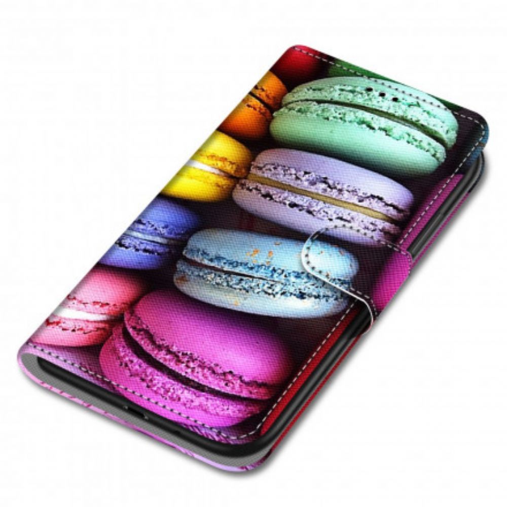 Leren Hoesje voor Samsung Galaxy S21 Ultra 5G Bitterkoekjes