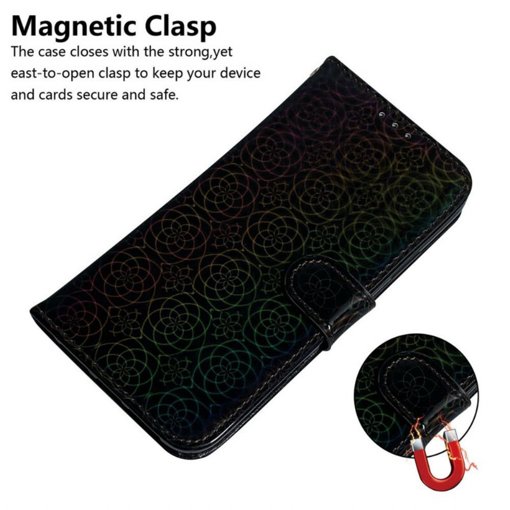 Leren Hoesje voor Samsung Galaxy S21 Ultra 5G Pure Kleur