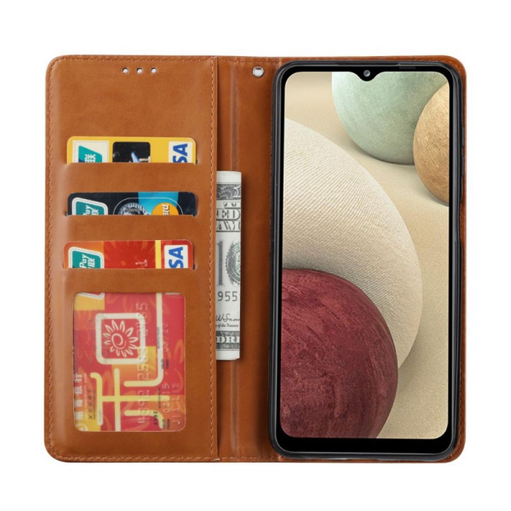 Bescherming Hoesje voor Samsung Galaxy A13 5G Folio-hoesje Kaarthouder Van Kunstleer