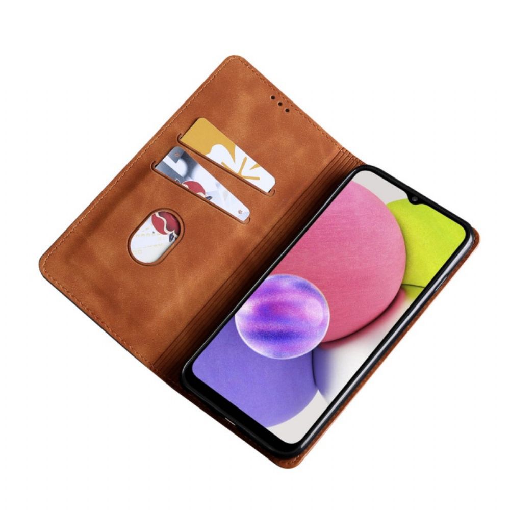 Bescherming Hoesje voor Samsung Galaxy A13 5G Folio-hoesje Skin-touch-ontwerp