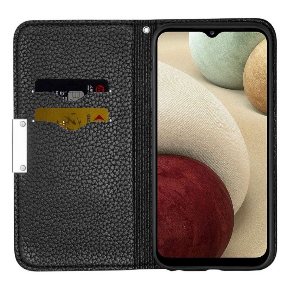 Bescherming Hoesje voor Samsung Galaxy A13 5G Folio-hoesje Ultra Chique Litchi Kunstleer