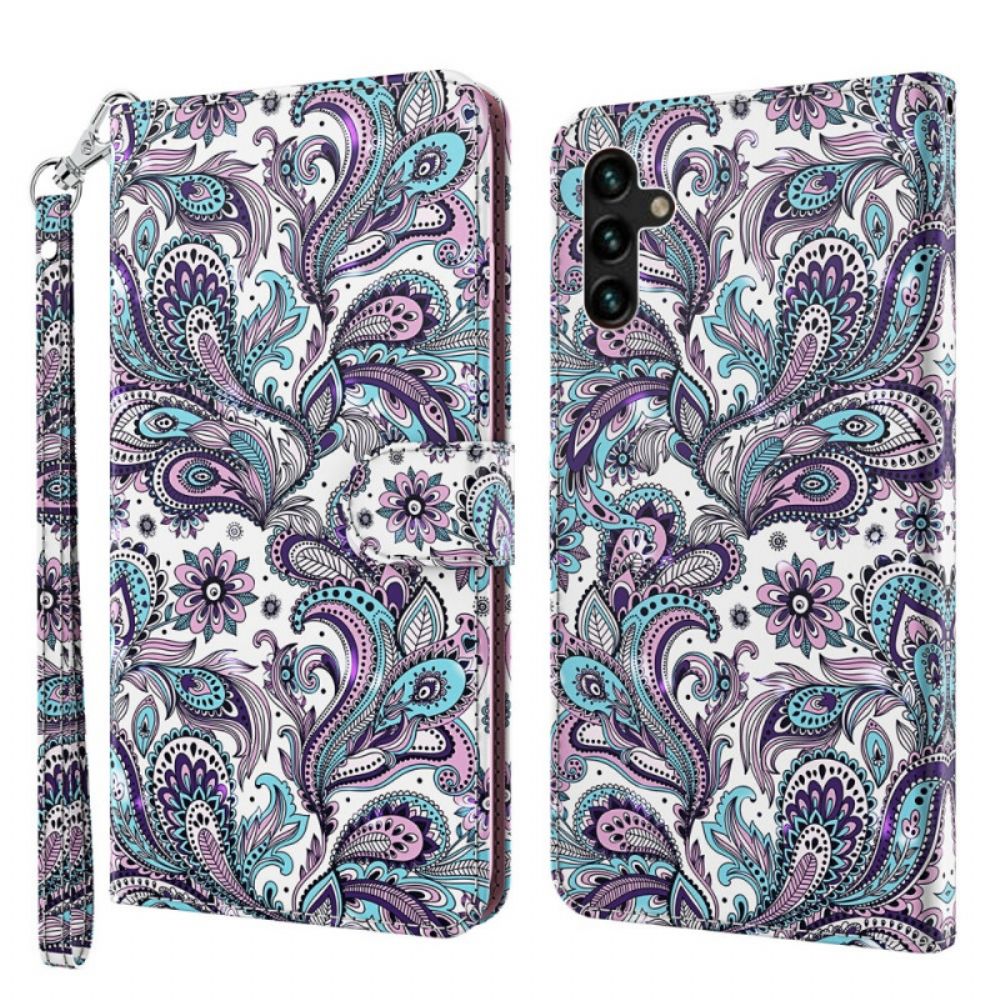 Flip Case voor Samsung Galaxy A13 5G Bloemen Patronen