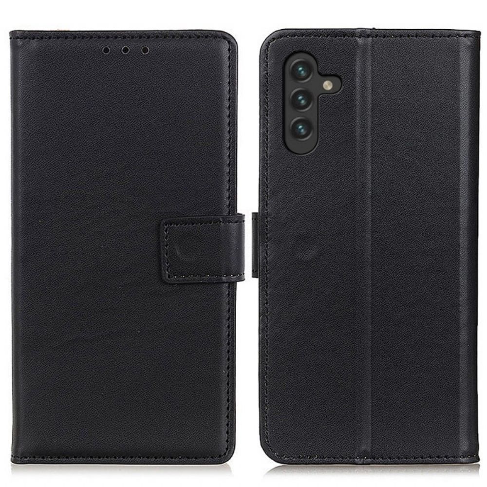 Flip Case voor Samsung Galaxy A13 5G Flitsachtig Kunstleer