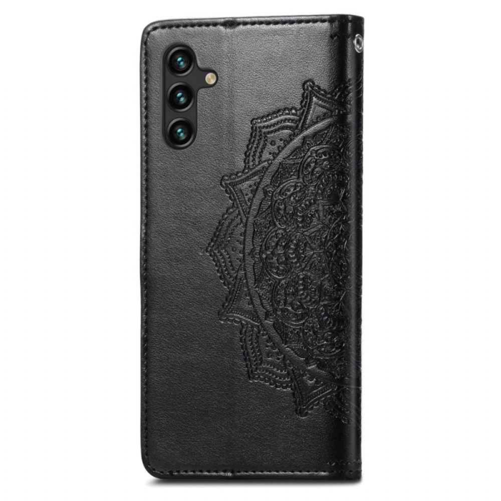 Flip Case voor Samsung Galaxy A13 5G Mandala Van Middelbare Leeftijd