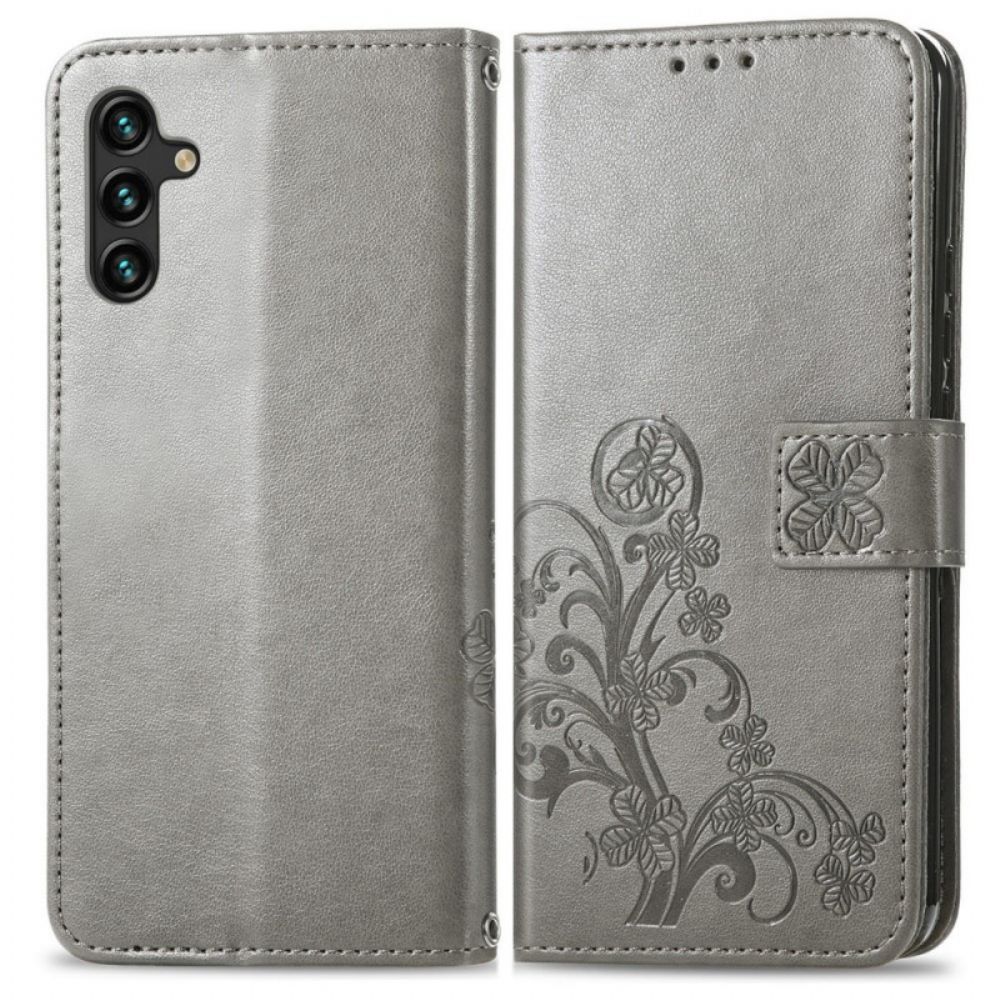 Folio-hoesje voor Samsung Galaxy A13 5G Abstracte Bloemen