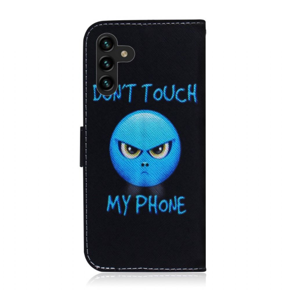 Folio-hoesje voor Samsung Galaxy A13 5G Emoji-telefoon