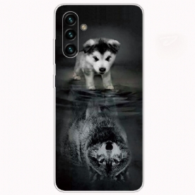 Hoesje voor Samsung Galaxy A13 5G Droom Van Puppy