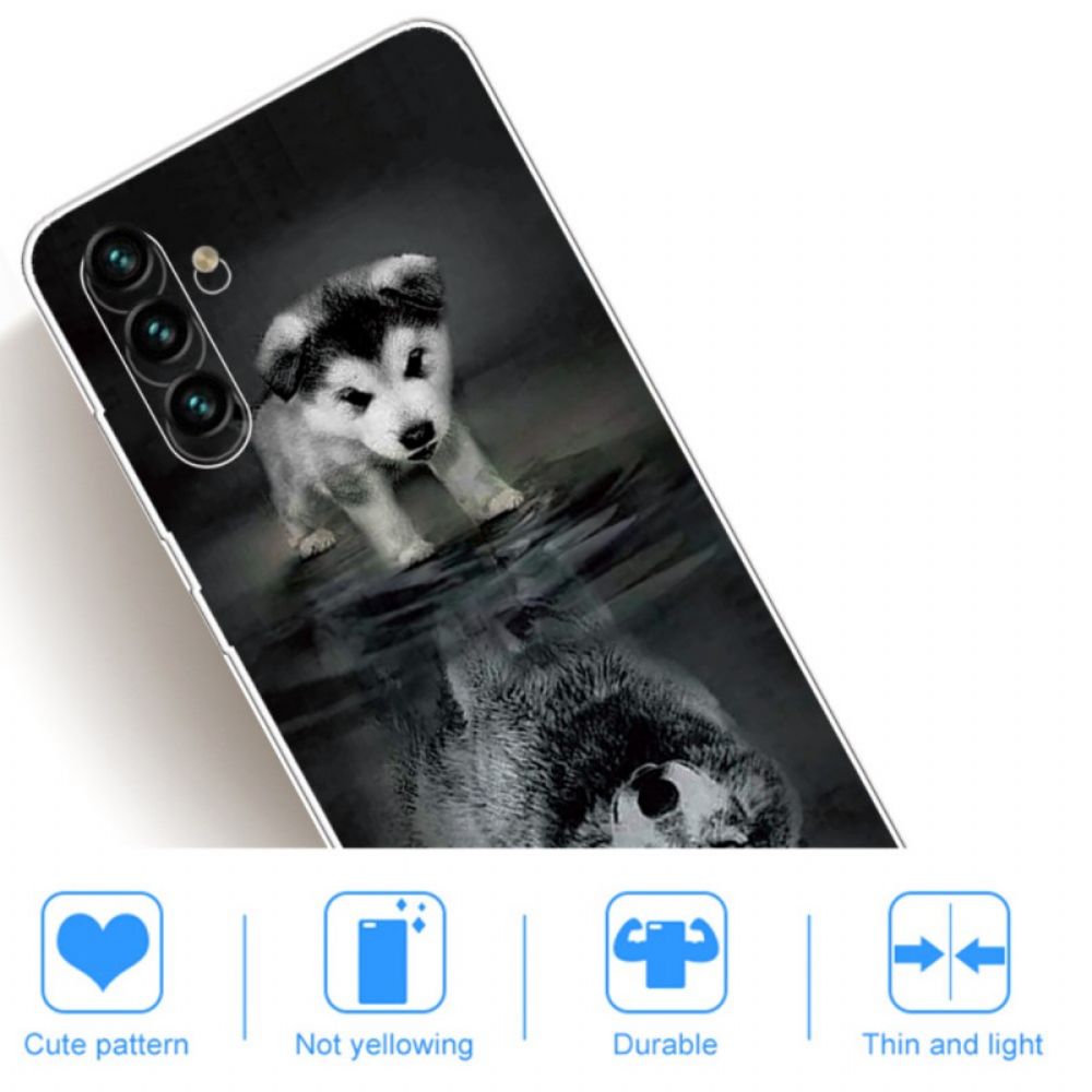 Hoesje voor Samsung Galaxy A13 5G Droom Van Puppy