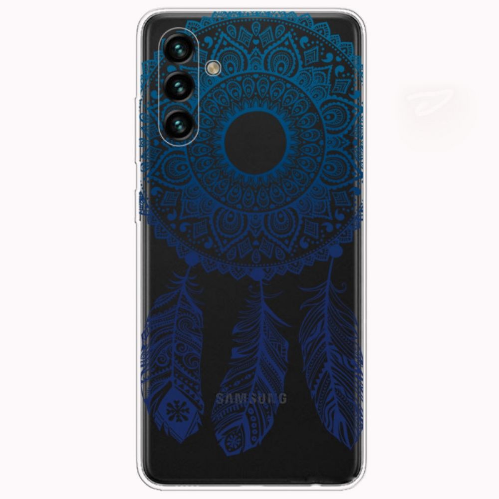 Hoesje voor Samsung Galaxy A13 5G Enkelvoudige Bloemenmandala