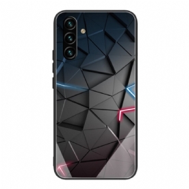 Hoesje voor Samsung Galaxy A13 5G Geometrie Van Gehard Glas