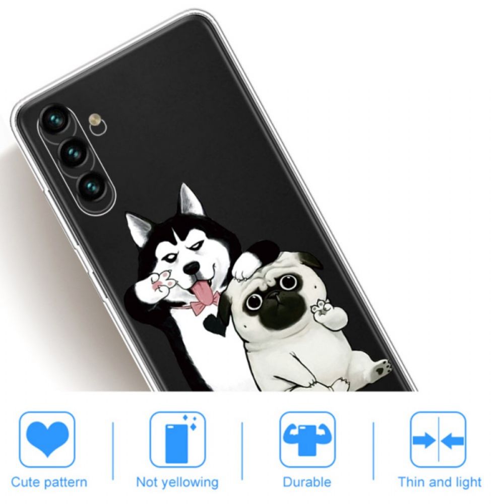 Hoesje voor Samsung Galaxy A13 5G Grappige Honden