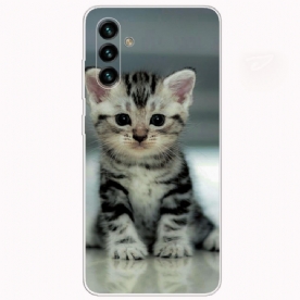 Hoesje voor Samsung Galaxy A13 5G Kitten Kitten