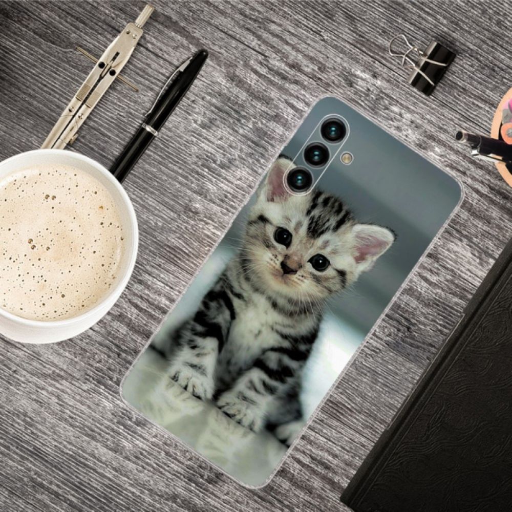 Hoesje voor Samsung Galaxy A13 5G Kitten Kitten