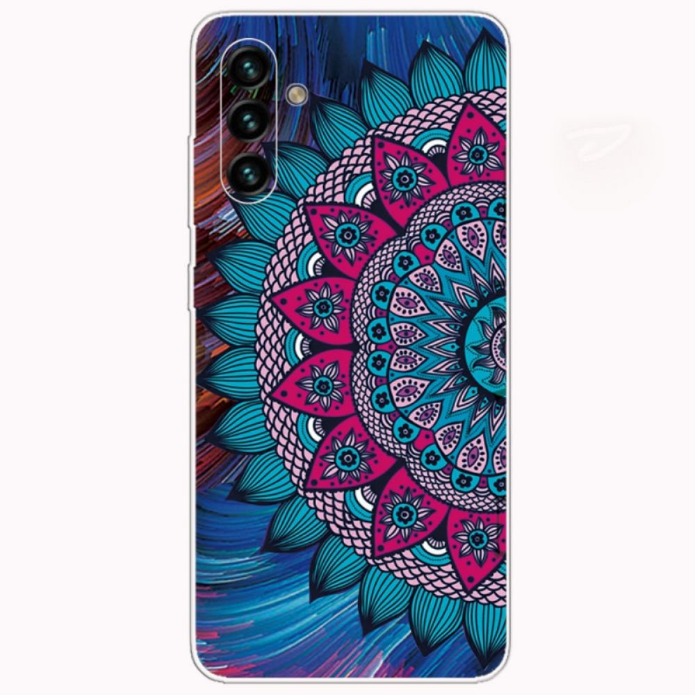 Hoesje voor Samsung Galaxy A13 5G Kleurrijke Mandala