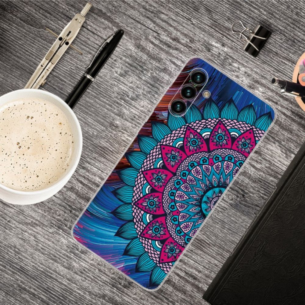 Hoesje voor Samsung Galaxy A13 5G Kleurrijke Mandala