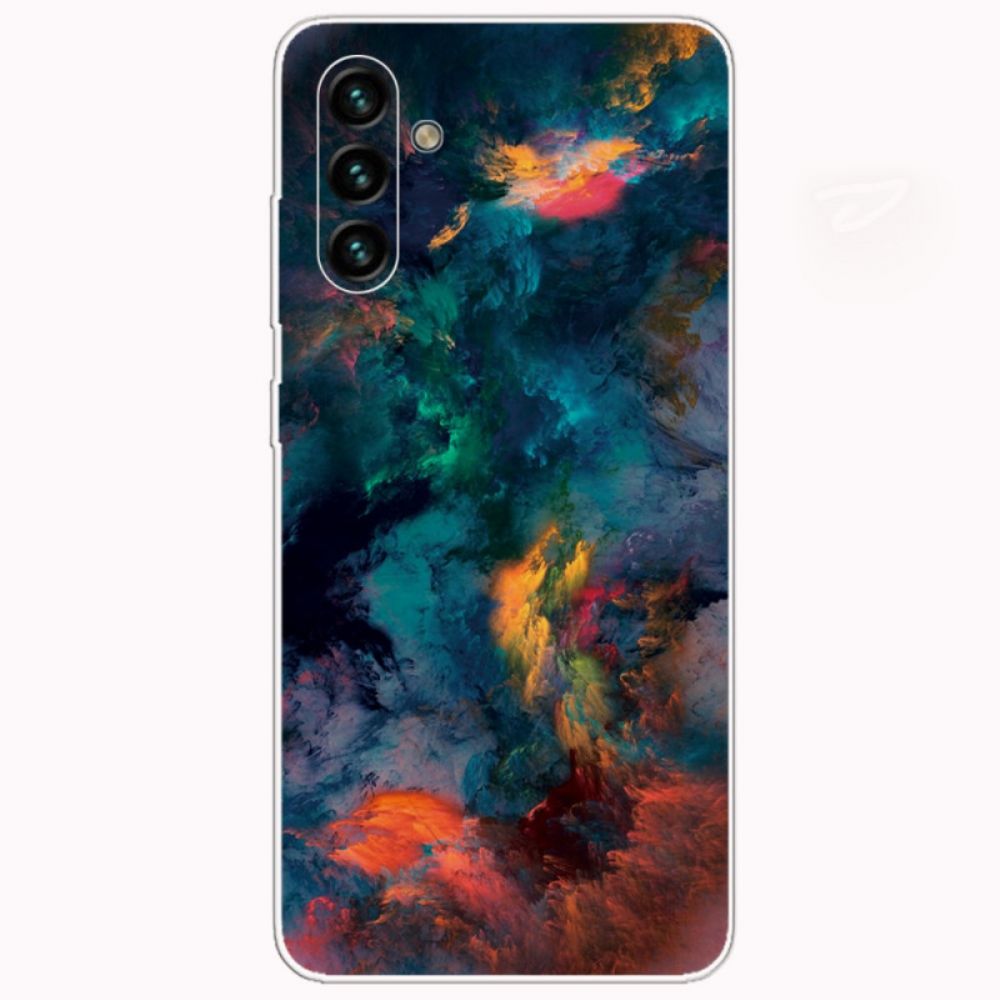 Hoesje voor Samsung Galaxy A13 5G Kleurwolken