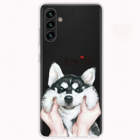 Hoesje voor Samsung Galaxy A13 5G Lach Hond