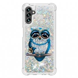 Hoesje voor Samsung Galaxy A13 5G Miss Glitteruil