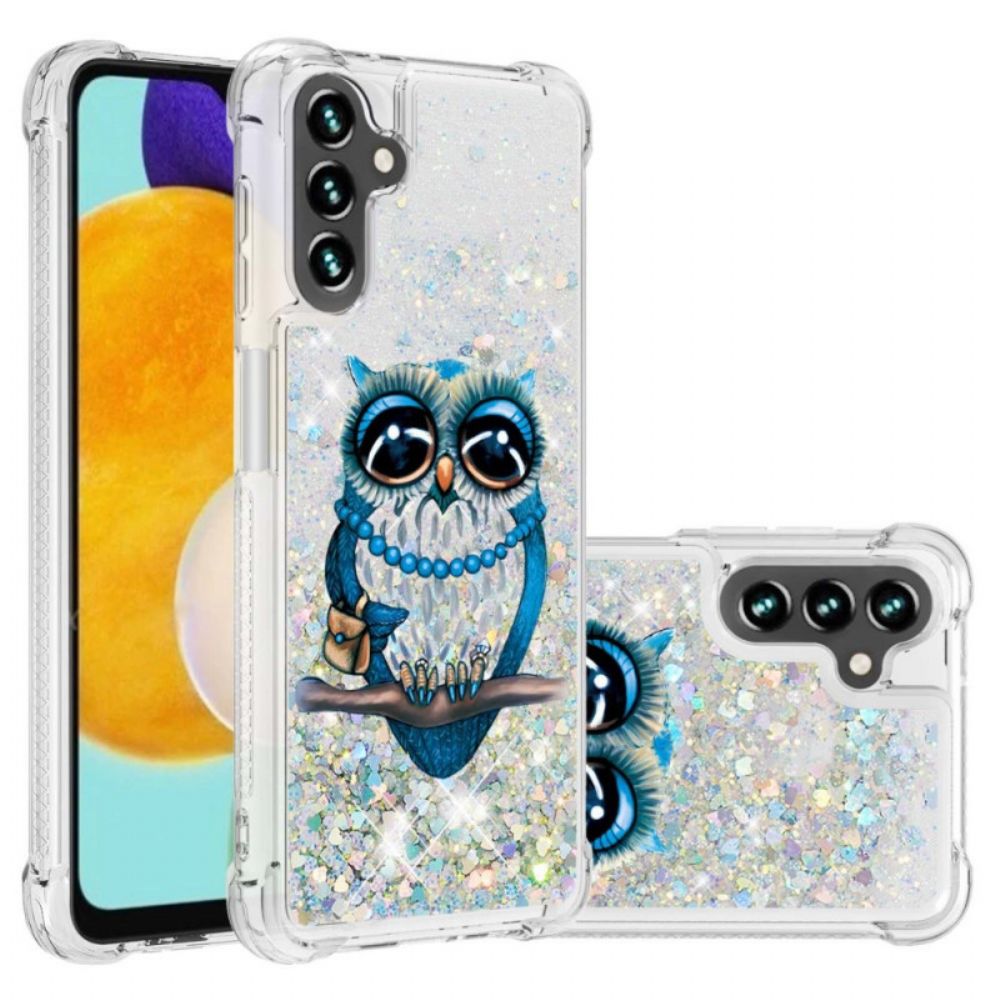 Hoesje voor Samsung Galaxy A13 5G Miss Glitteruil