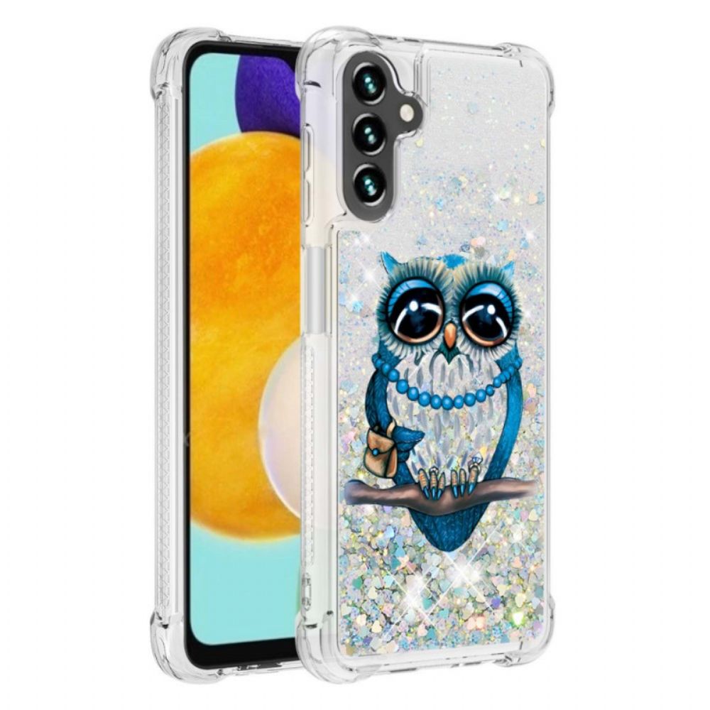 Hoesje voor Samsung Galaxy A13 5G Miss Glitteruil