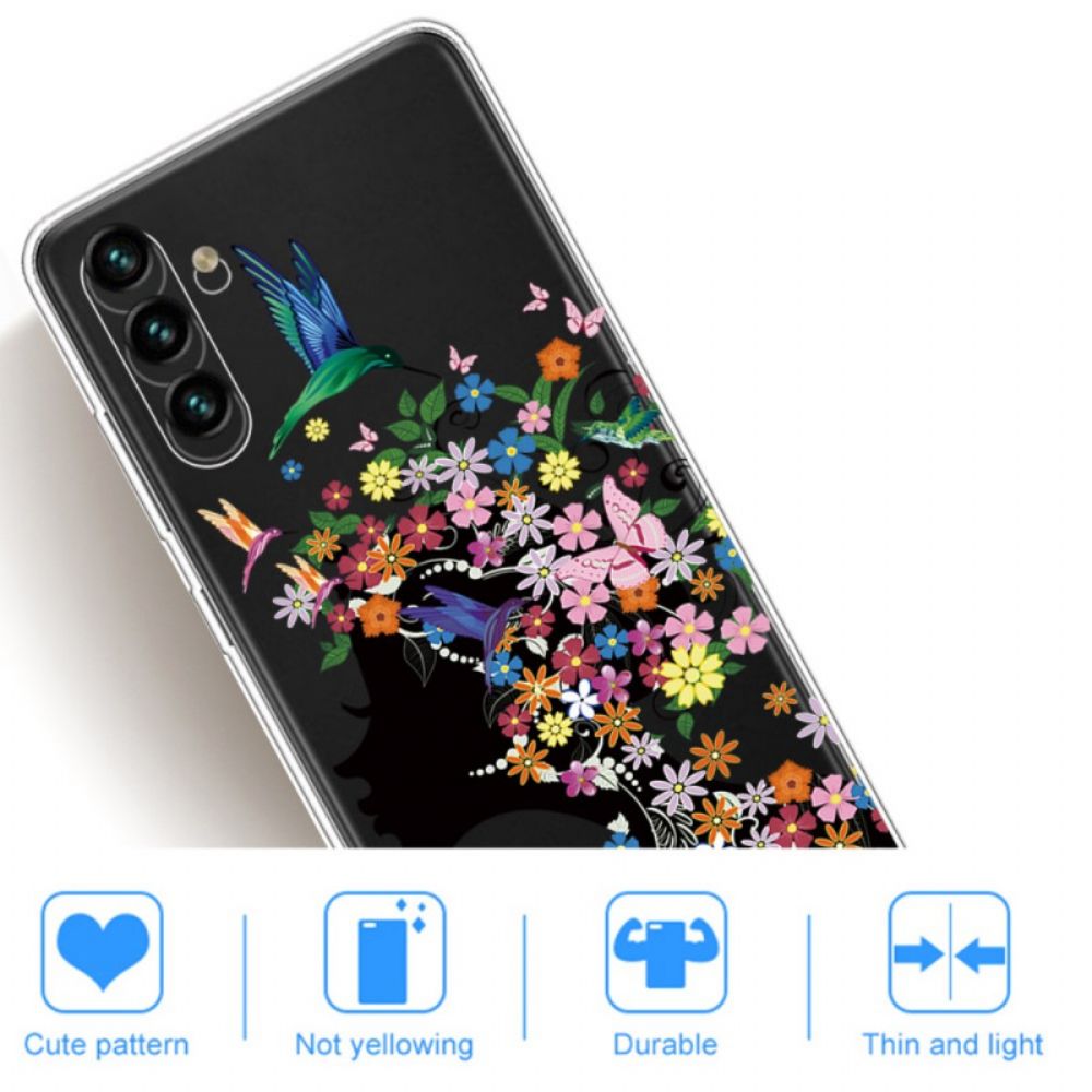 Hoesje voor Samsung Galaxy A13 5G Mooi Bloemhoofd