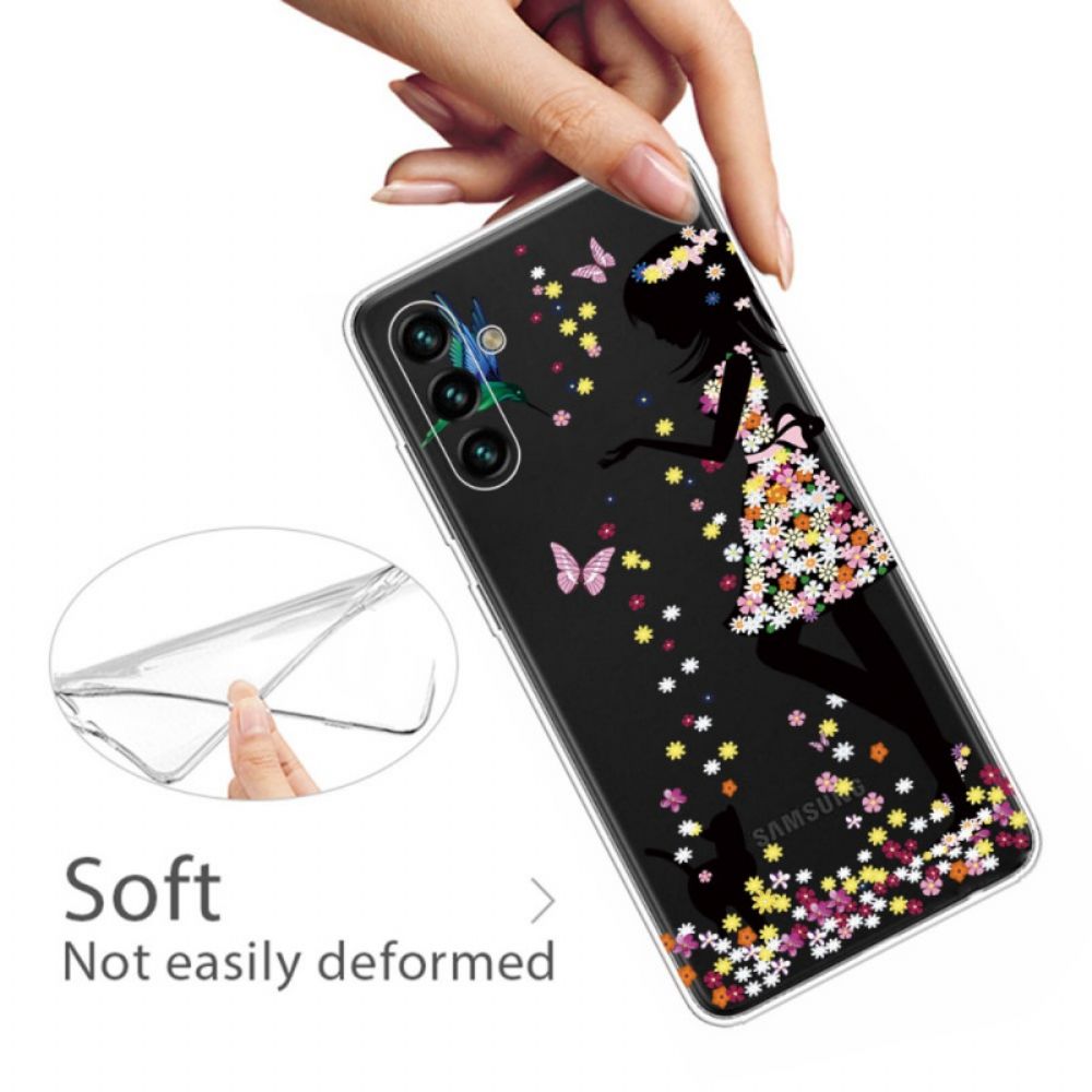 Hoesje voor Samsung Galaxy A13 5G Mooi Bloemhoofd