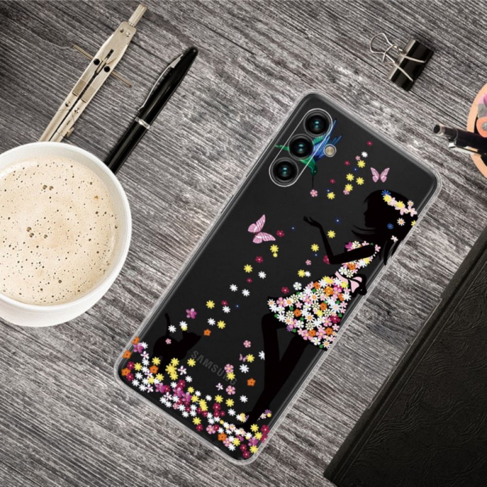 Hoesje voor Samsung Galaxy A13 5G Mooi Bloemhoofd