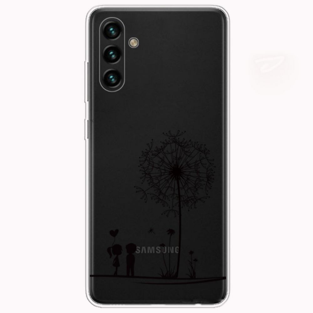 Hoesje voor Samsung Galaxy A13 5G Paardebloem Liefde