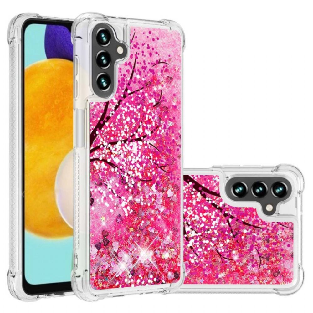 Hoesje voor Samsung Galaxy A13 5G Paillettenboom